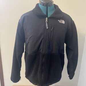 The North Face Brown Long Sleeve Fleece Full Zip Polartec Jacket Womens M